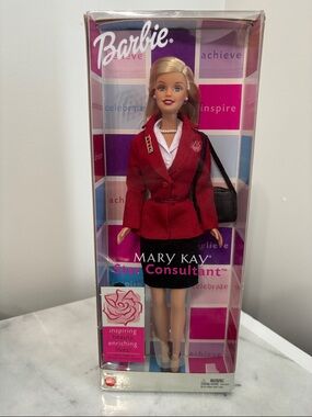 Barbie Mary Kay Star Consultant Doll - Red Blazer, Black Skirt NEVER OPENED
